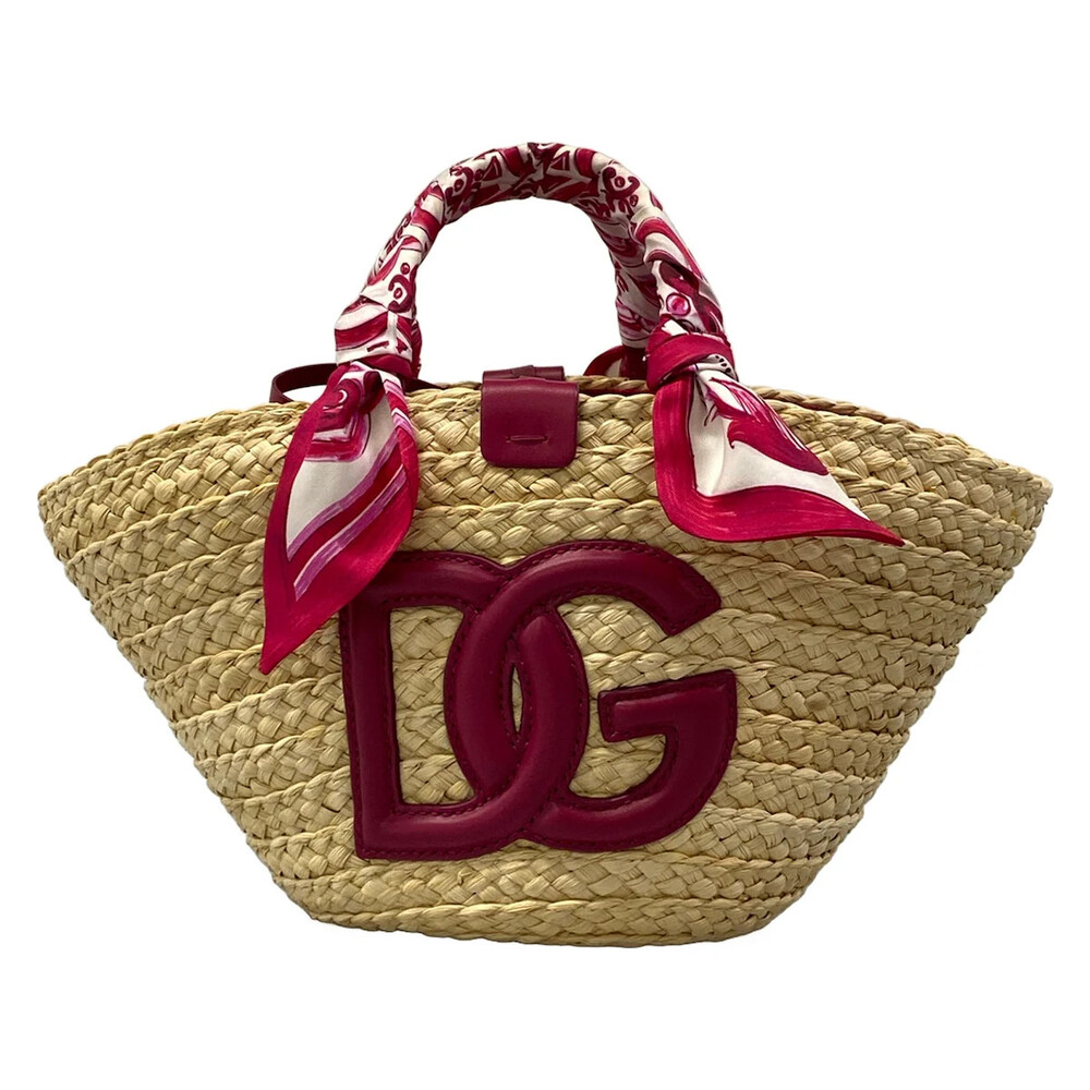 Dolce&Gabbana Kendra Beige Pink Straw #324842D95B